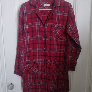 UGG Red and White Plaid Fabric